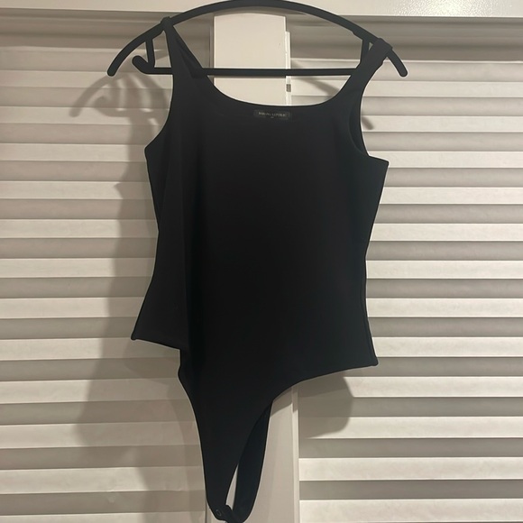 NWT banana republic bodysuit tank black s - Picture 1 of 3